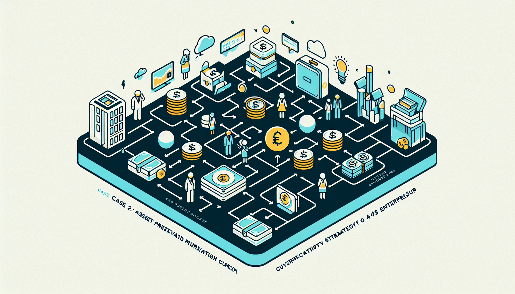 사례 2: 40대 사업가의 통화 분산과 자산 보전 전략