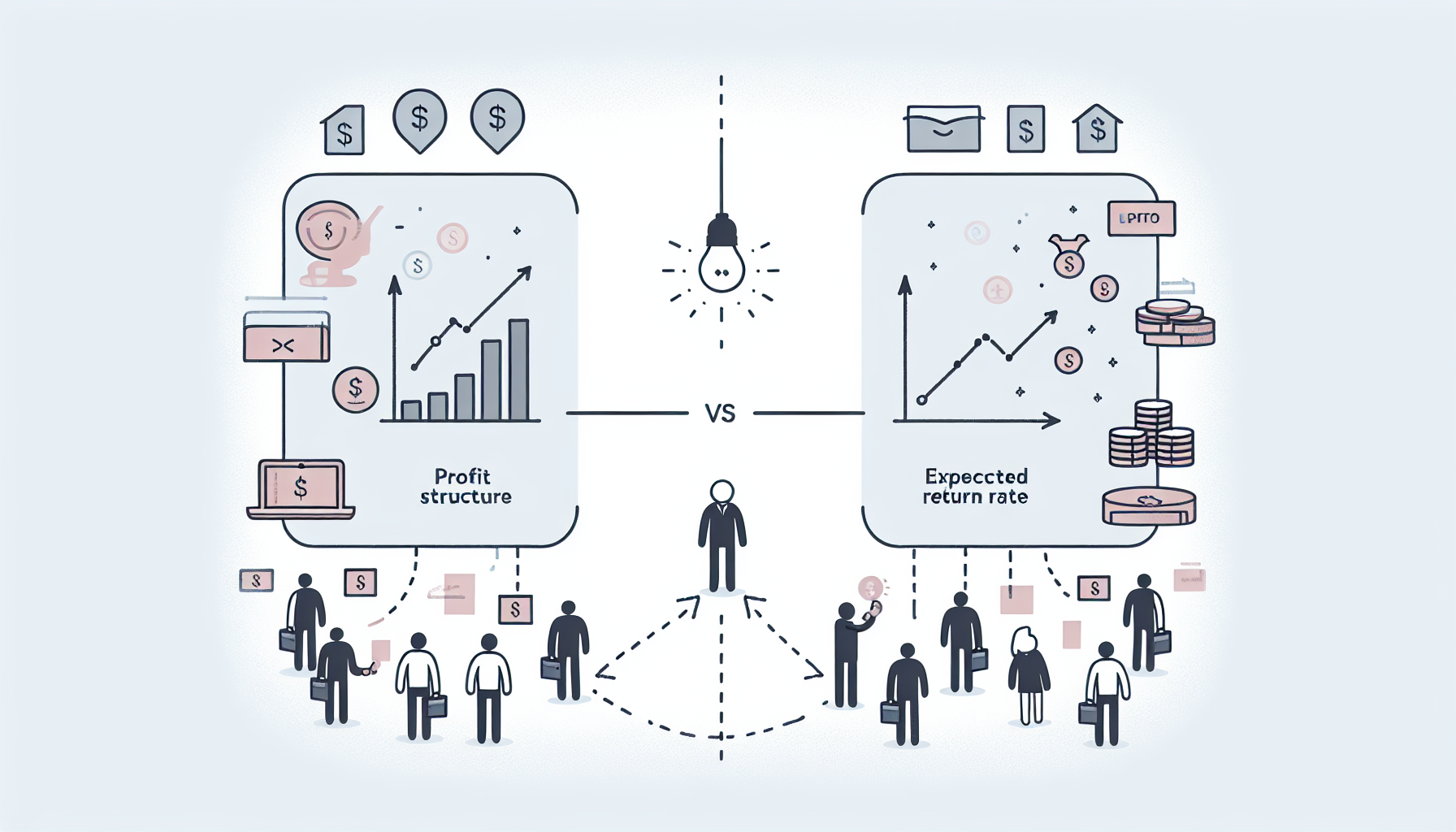 수익 구조와 예상 수익률: 숫자로 보는 두 시장의 차이